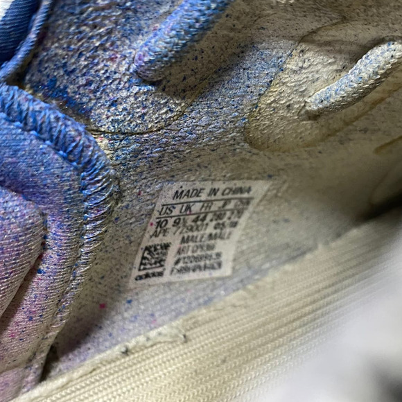 Adidas Yeezy Boost 350 Shoes Sneakers Men\'s 10 Custom Spray Paint Streetwear main image 6